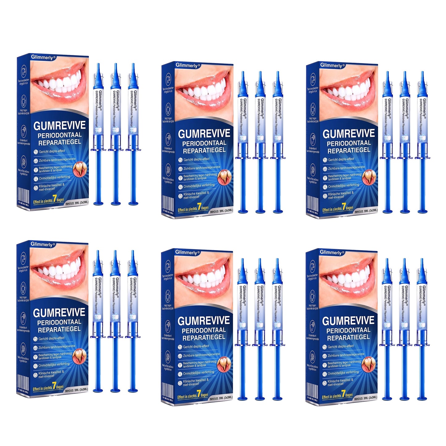 Glimmerly® 🎋🌳GUMREVIVE PERIODONTAAL REPARATIEGEL