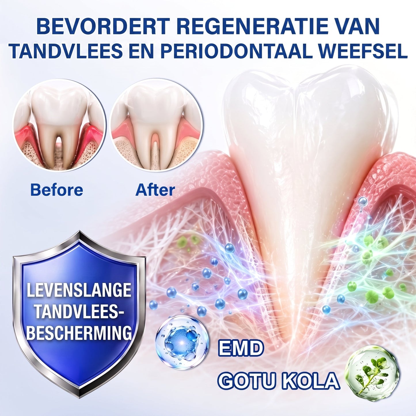 Glimmerly® 🎋🌳GUMREVIVE PERIODONTAAL REPARATIEGEL