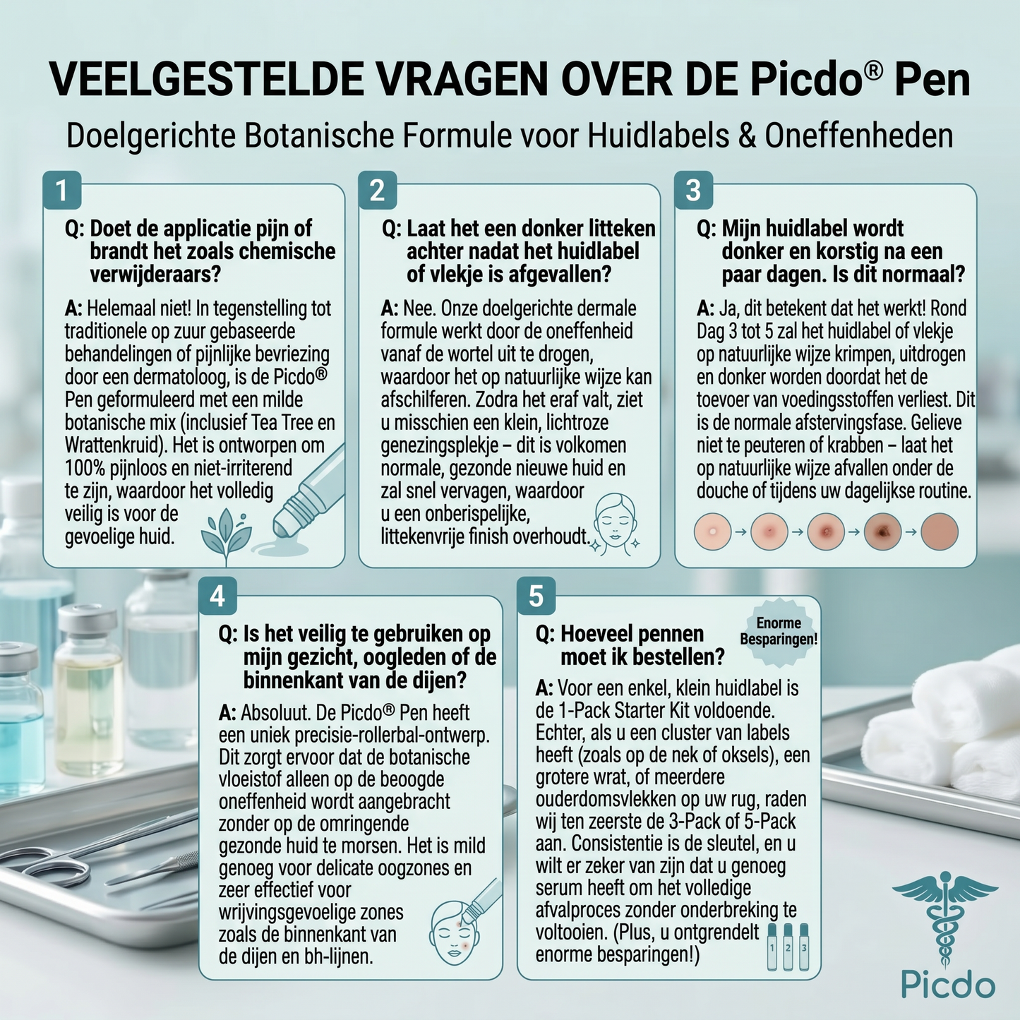 Officiële merk winkel |🔥𝐏i𝐜𝐝o® 7-DAGEN Wratten & Plekjes Verwijderaar (Pijnloos, littekenvrij rollerbal-applicator)💎