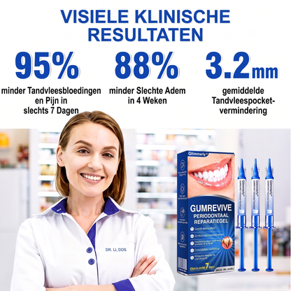Glimmerly® 🎋🌳GUMREVIVE PERIODONTAAL REPARATIEGEL