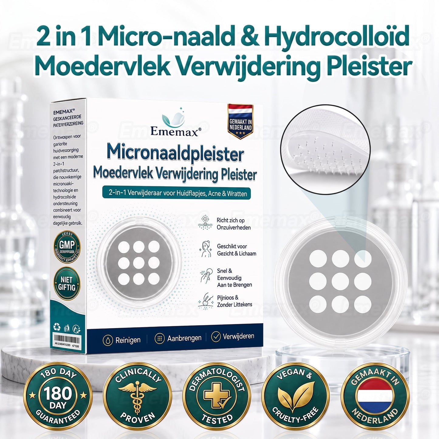 ✨👍𝐄𝐦𝐞𝐦𝐚𝐱®2 𝒊𝒏 1 𝑴𝒊𝒄𝒓𝒐-𝒏𝒂𝒂𝒍𝒅 & 𝑯𝒚𝒅𝒓𝒐𝒄𝒐𝒍𝒍𝒐ï𝒅 𝑴𝒐𝒆𝒅𝒆𝒓𝒗𝒍𝒆𝒌 𝑽𝒆𝒓𝒘𝒊𝒋𝒅𝒆𝒓𝒊𝒏𝒈 𝑷𝒍𝒆𝒊𝒔𝒕𝒆𝒓(𝑃𝑙𝑒𝑖𝑠𝑡𝑒𝑟 𝑧𝑜𝑛𝑑𝑒𝑟 𝑝𝑖𝑗𝑛, 𝑧𝑜𝑛𝑑𝑒𝑟 𝑙𝑖𝑡𝑡𝑒𝑘𝑒𝑛𝑠)