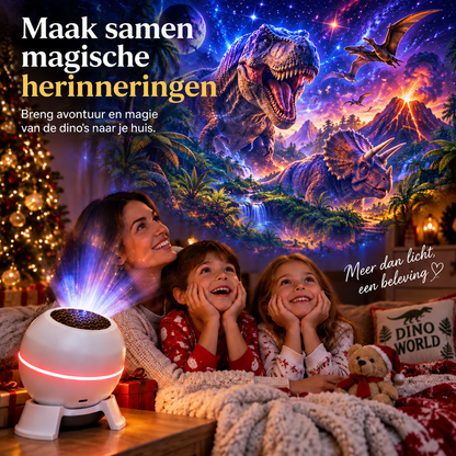 🦖🦕Draaibare kerstlichtprojector – 8 feestelijke motieven